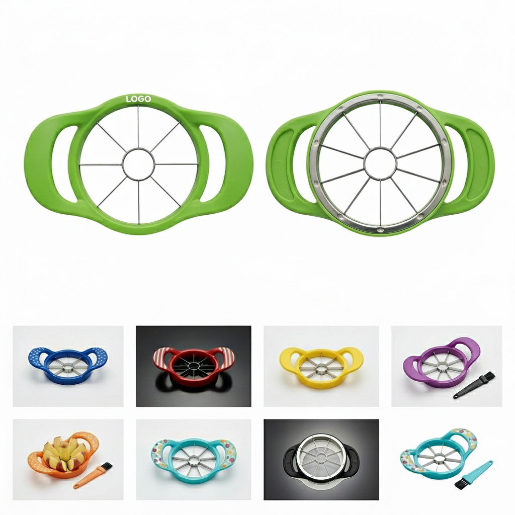 Stainless Steel Fruit Corer and 8-Way Slicer for Apples and Round Fruits