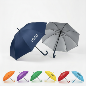 Auto Open Straight Stick Umbrella - Multi-Color Collection